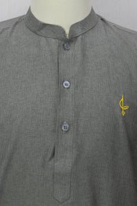 Ameen Kurta - Grey