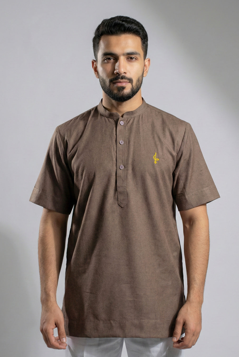 Ameen Kurta - Brown