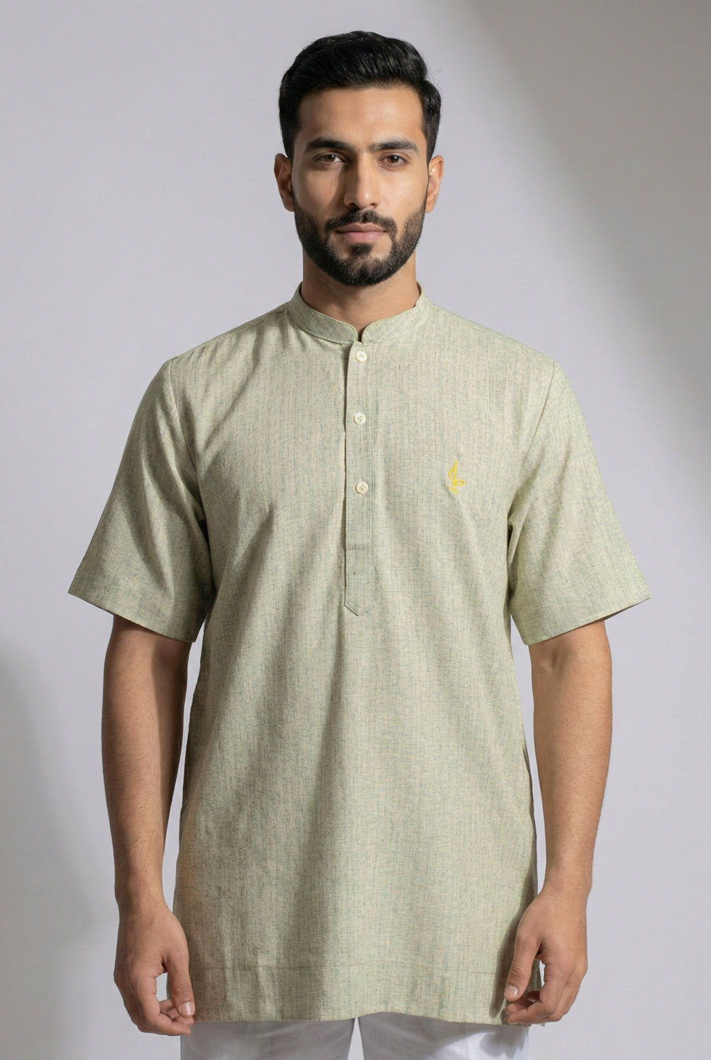 Ameen Kurta - Yellow