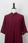 Amir Jubba Long Sleeve, Maroon