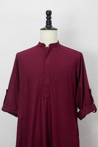 Amir Jubba Long Sleeve, Maroon