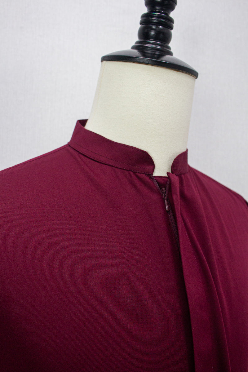 Amir Jubba Long Sleeve, Maroon
