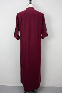 Amir Jubba Long Sleeve, Maroon