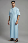 Amir Jubba Short Sleeve, Baby Blue