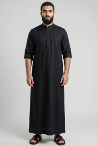 Amir Jubba Long Sleeve, Black