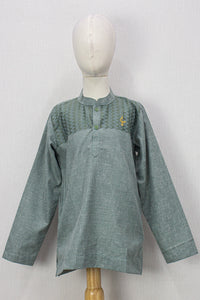 Ashraf Kurta Boys Long Sleeve, P9