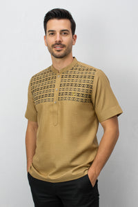 Ashraf Kurta Men Short Sleeve, B5