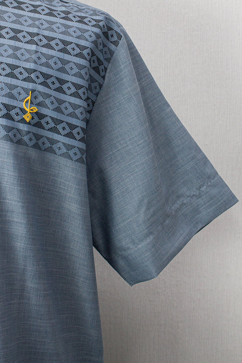 Ashraf Kurta Men Short Sleeve, B6