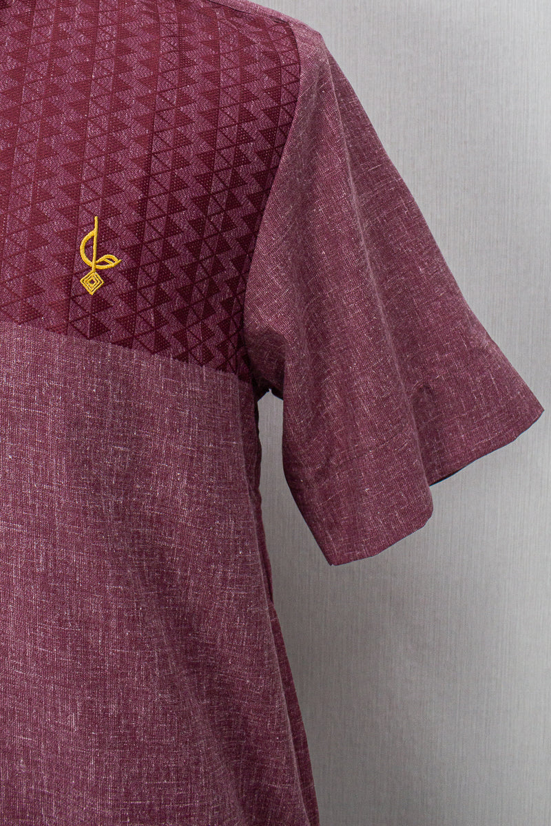 Ashraf Kurta Men Short Sleeve, C3