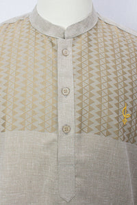 Ashraf Kurta Men Short Sleeve, C4