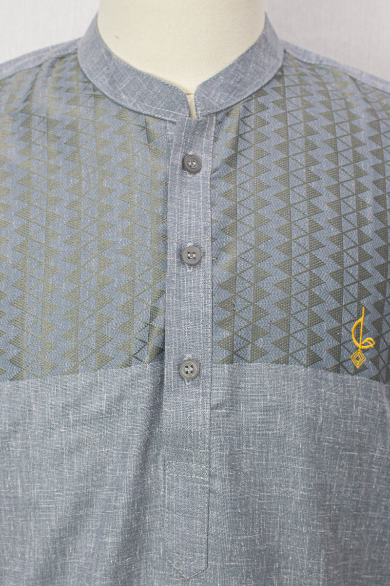 Ashraf Kurta Men Short Sleeve, C5