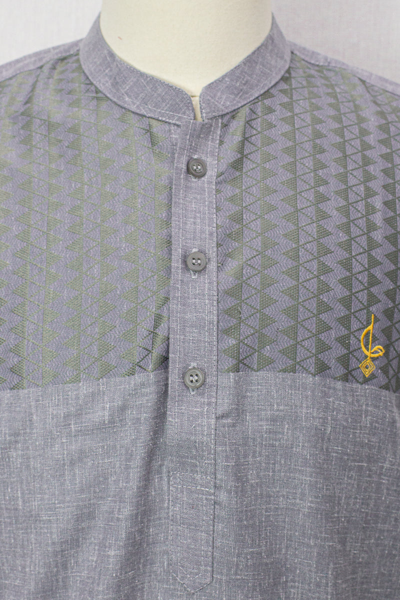 Ashraf Kurta Men Short Sleeve, C6