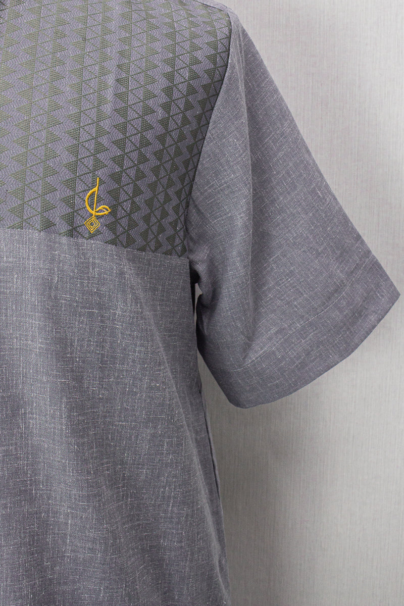 Ashraf Kurta Men Short Sleeve, C6