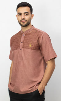 Ashraf Kurta Men Short Sleeve, A7