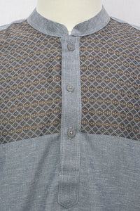 Ashraf Kurta Men Short Sleeve, A1