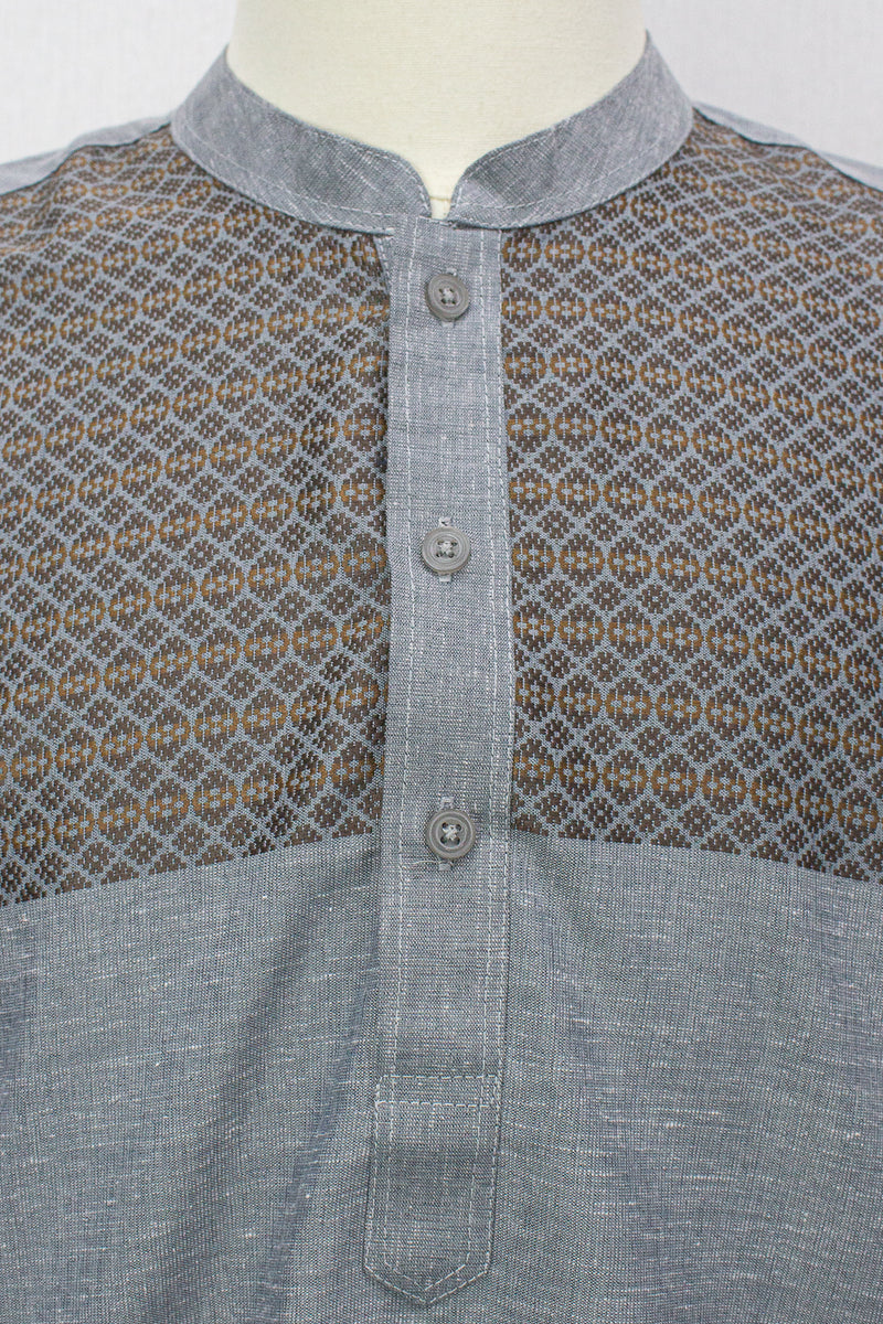 Ashraf Kurta Men Short Sleeve, A1