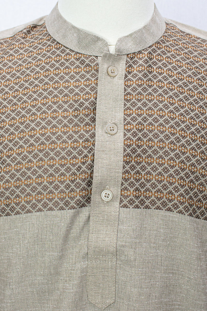 Ashraf Kurta Men Short Sleeve, A2