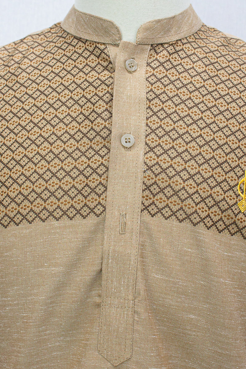 Ashraf Kurta Men Short Sleeve, A6