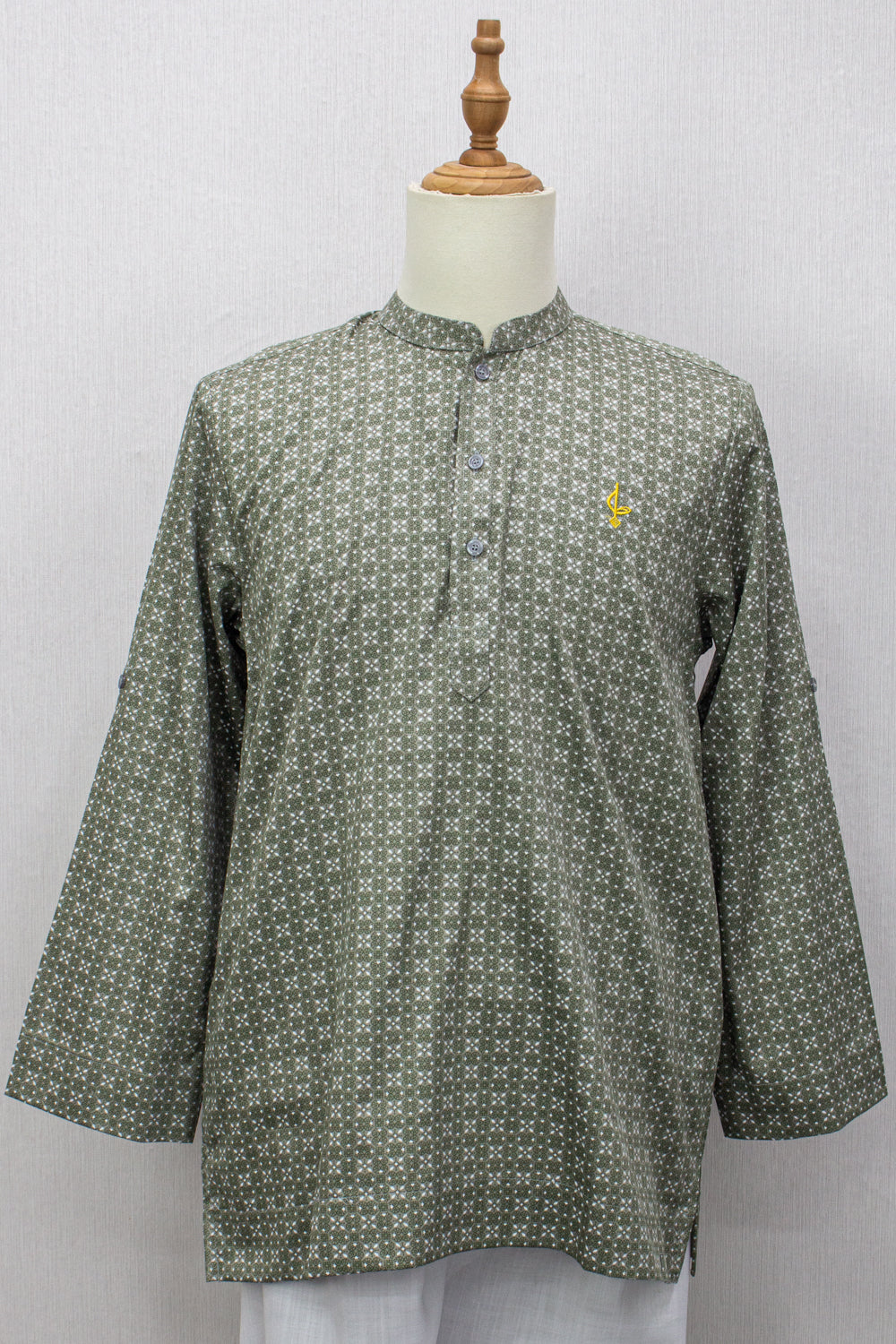 Aslam V2 Kurta, Eclipse - Green