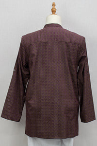 Aslam V2 Kurta, Eclipse - Burgundy