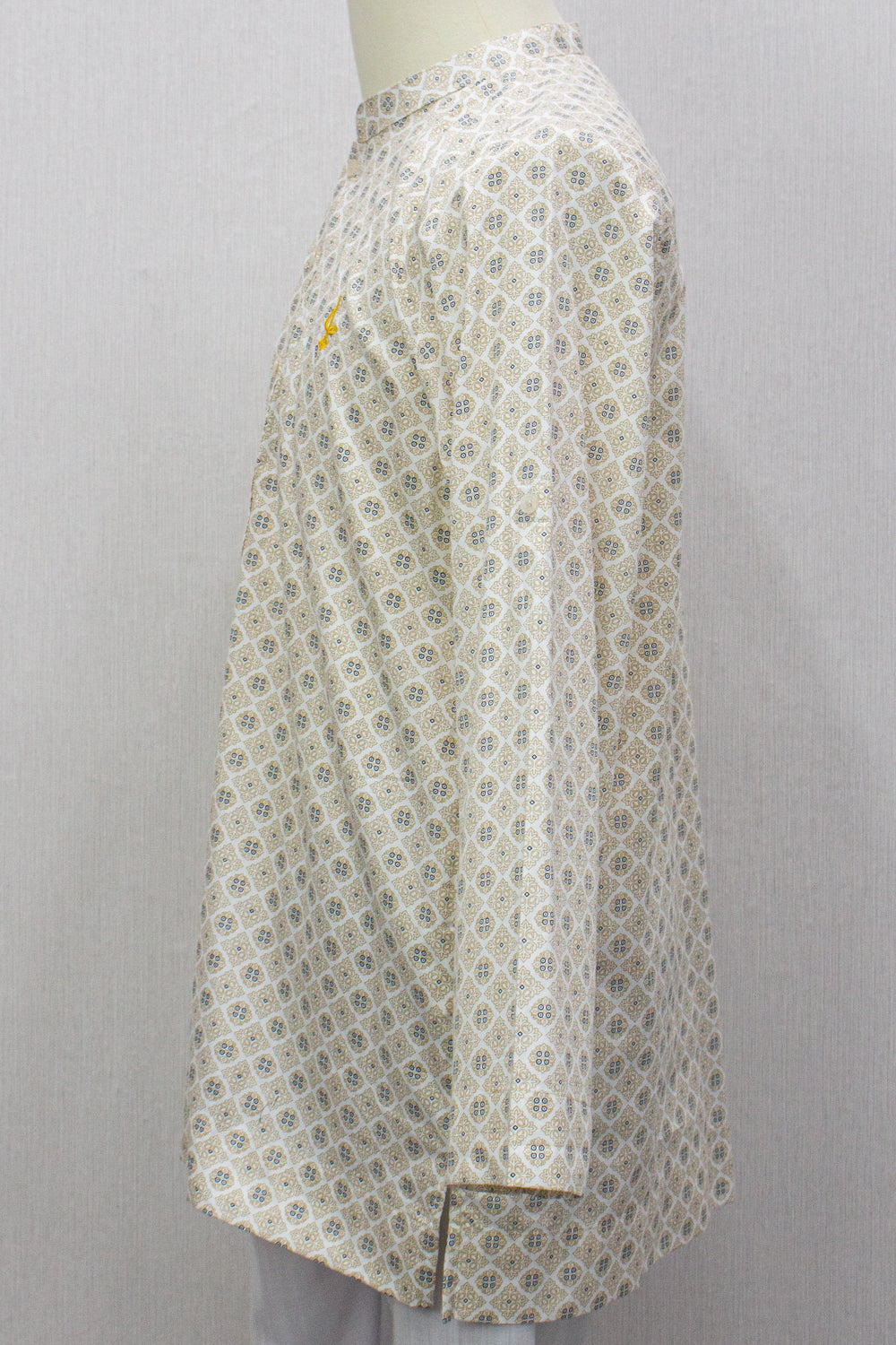 Aslam V2 Kurta, Kazak - Cream