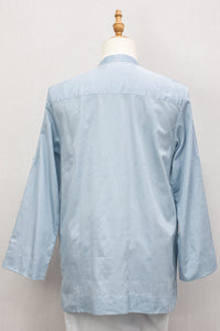 Aslam V2 Kurta, Spiral - Sky