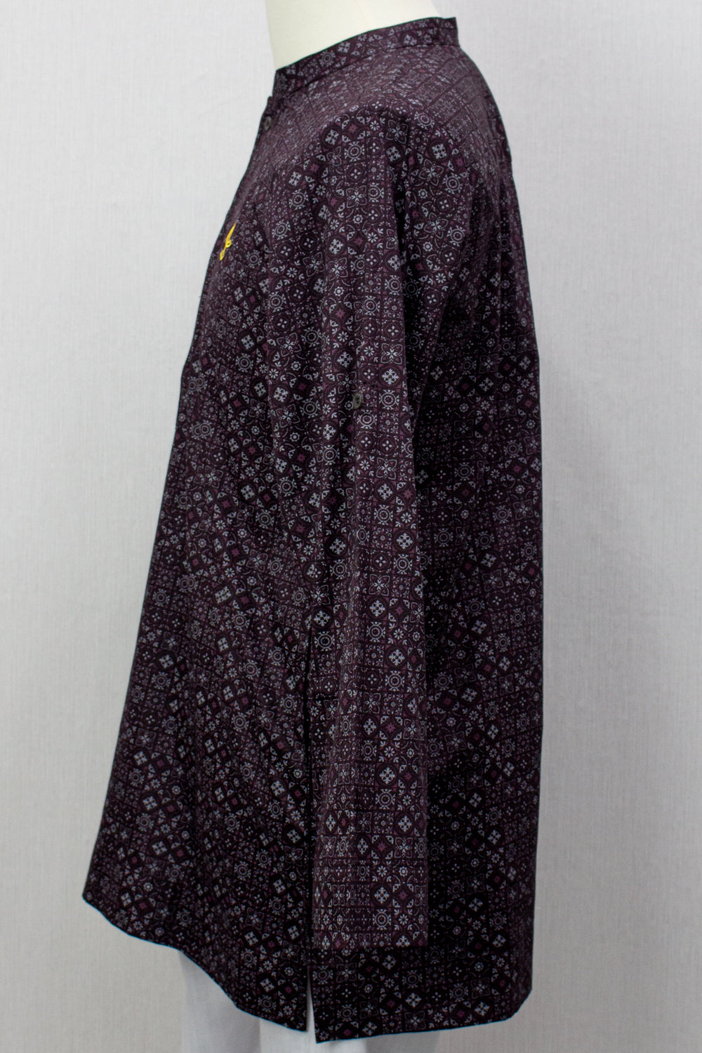 Aslam V2 Kurta, Turkish - Burgundy