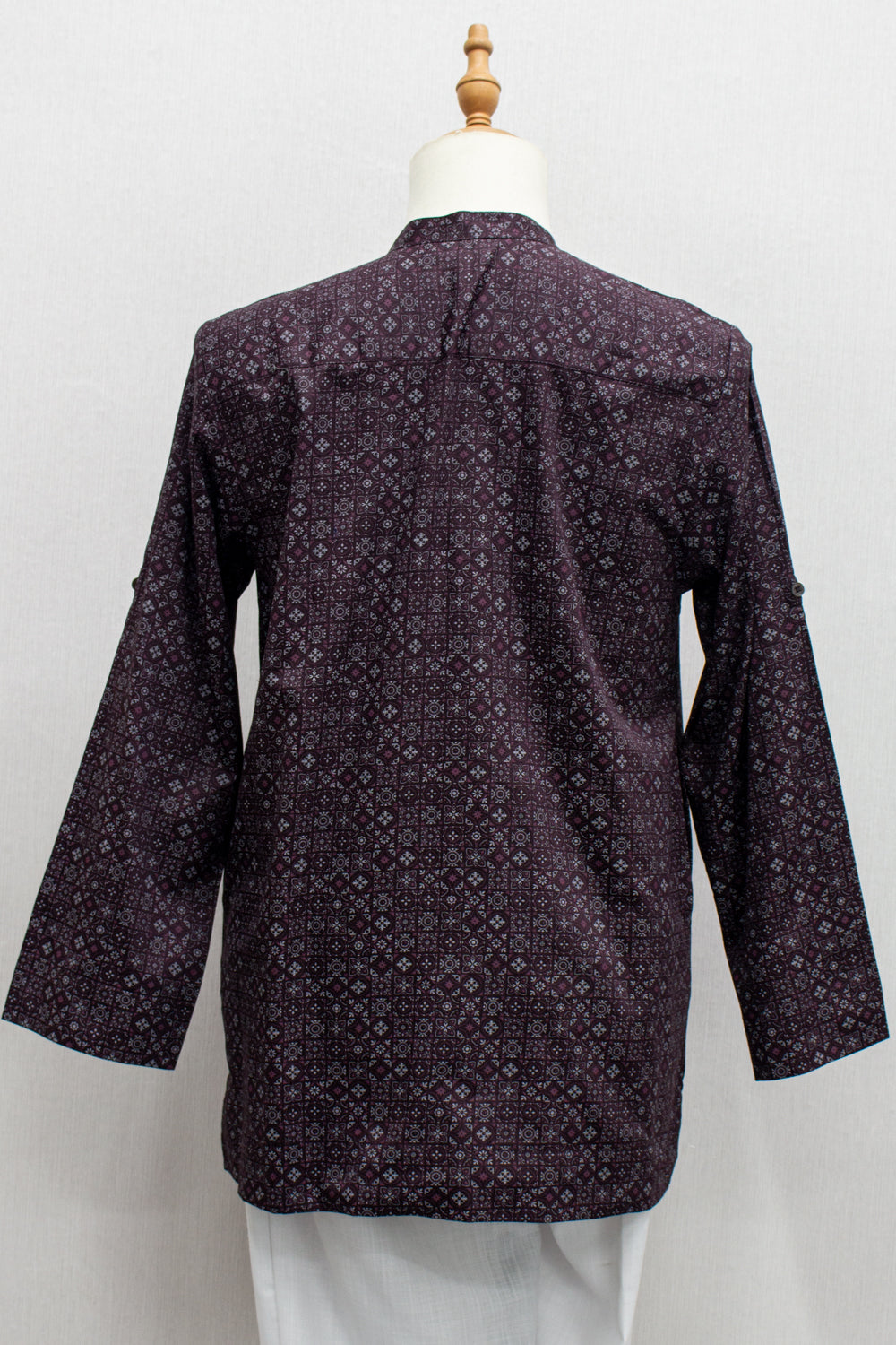Aslam V2 Kurta, Turkish - Burgundy