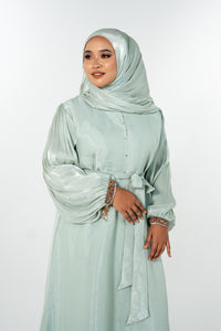 Bangle Dress Abaya - Sage