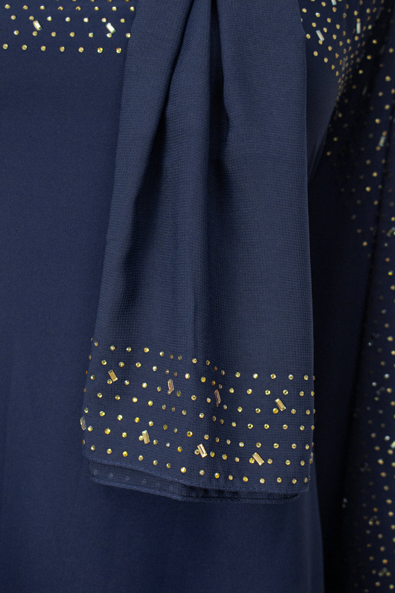 Bahrain Kaftan, Ash Blue