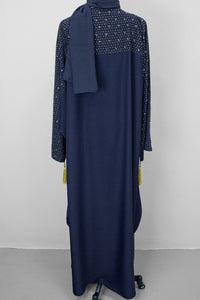 Bahrain Kaftan, Ash Blue