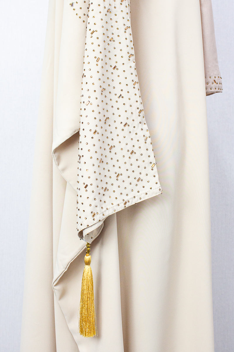 Bahrain Kaftan, Beige