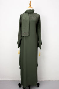 Bahrain Kaftan, Green