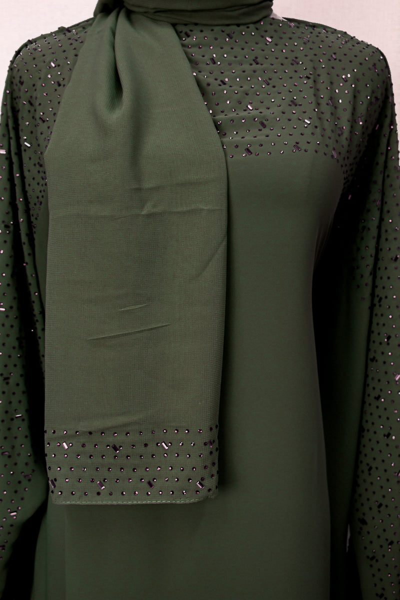 Bahrain Kaftan, Green
