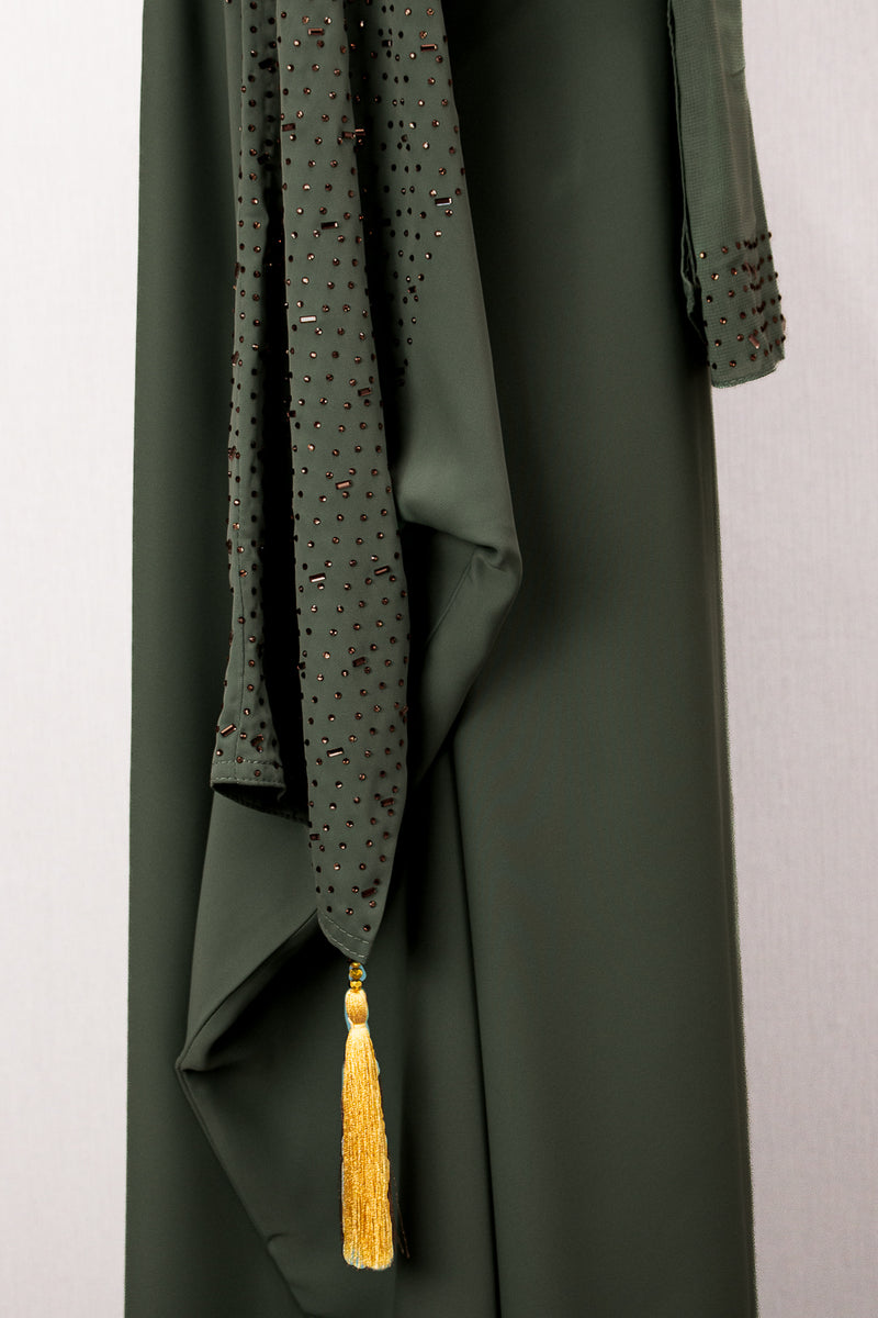 Bahrain Kaftan, Green