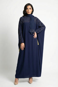 Bahrain Kaftan, Ash Blue
