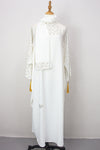 Bahrain Kaftan, White