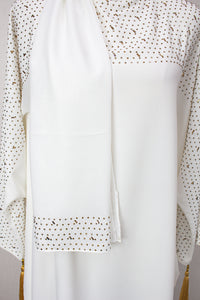 Bahrain Kaftan, White