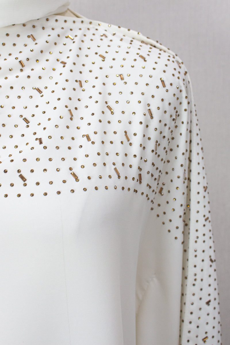 Bahrain Kaftan, White