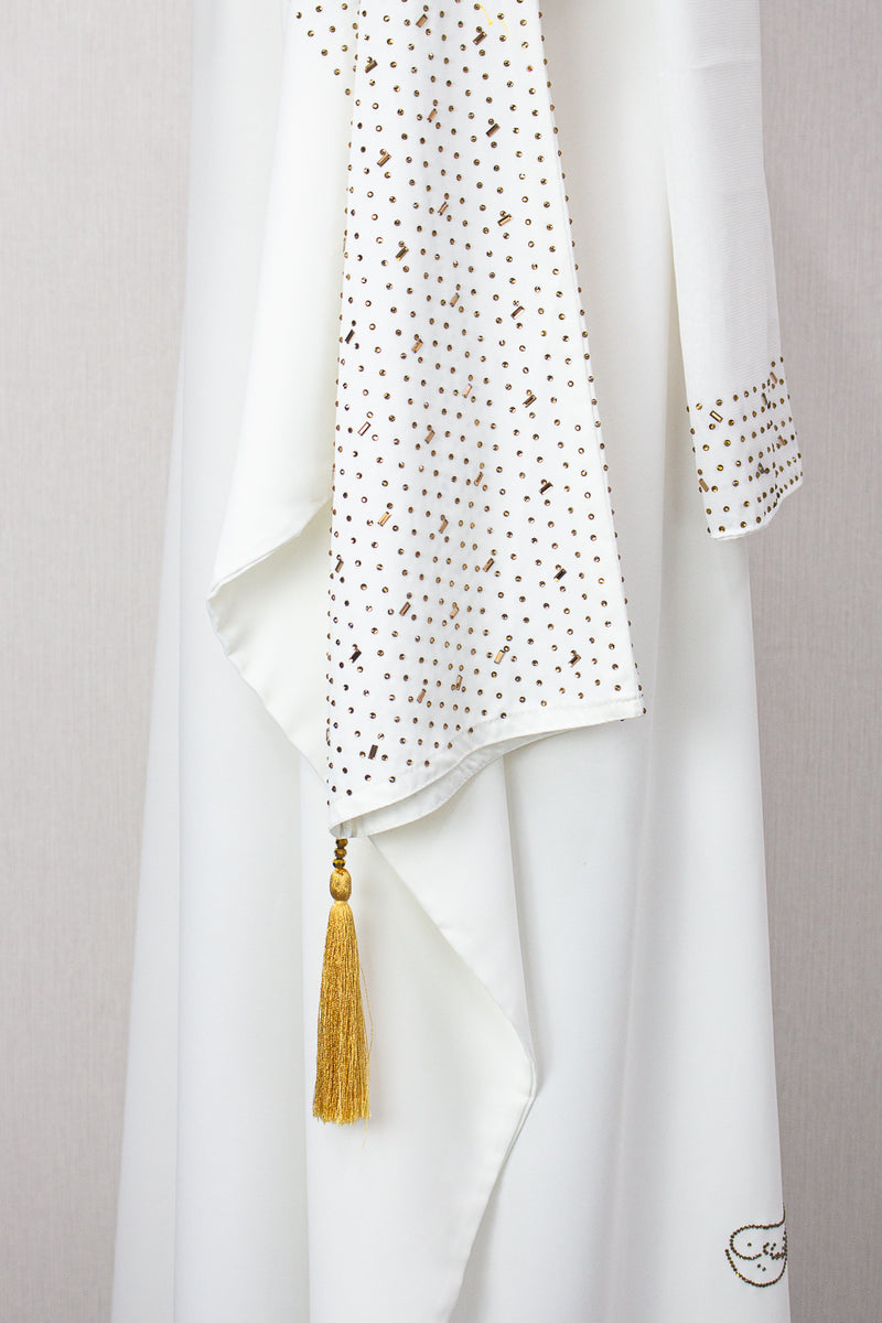 Bahrain Kaftan, White