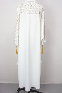 Bahrain Kaftan, White