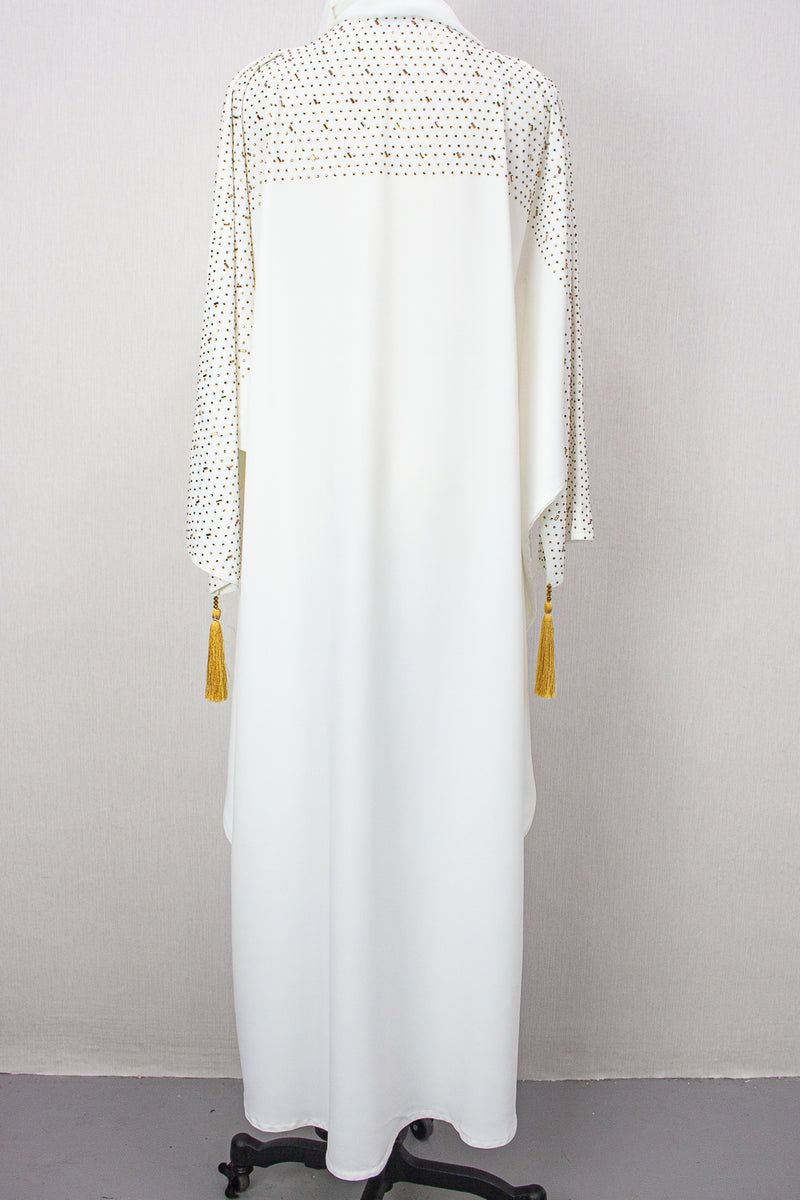 Bahrain Kaftan, White