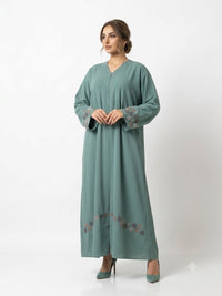 Cherry Beads Abaya