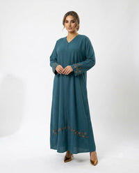 Cherry Beads Abaya