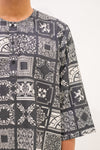 Egypt Kurta - Ash Black