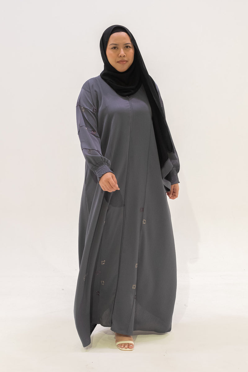 Omani Abaya - Pastel Blue