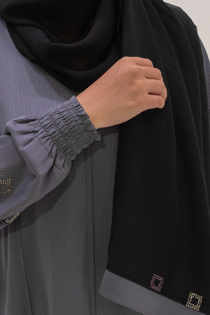 Omani Abaya - Pastel Blue