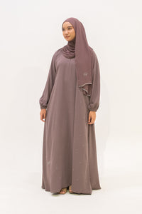 Geenani Abaya - Dark Mauve