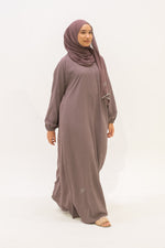 Geenani Abaya - Dark Mauve