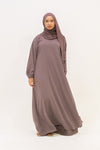 Geenani Abaya - Dark Mauve